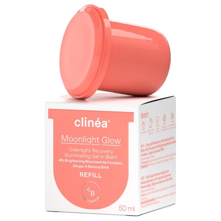 CLINEA, Moonlight Glow, Gel Κρέμα Νύχτας Λάμψης και Αναζωογόνησης, 5201314168287, αντιγηρανση