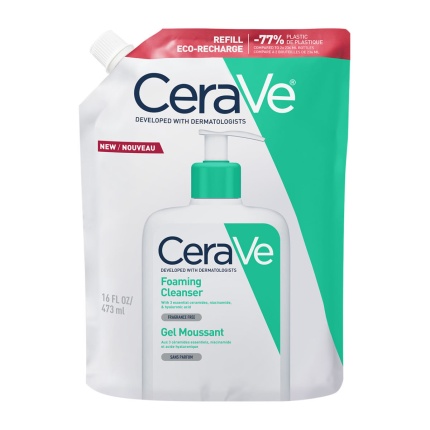 CeraVe Foaming Cleanser Refill Αφρίζον Gel, 3337875905596
