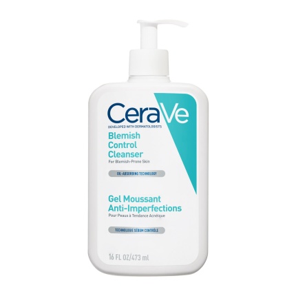 CeraVe Blemish Control Cleanser Gel Καθαρισμού Προσώπου Για Δέρμα Με Τάση Ακμής Με Σαλικυλικό Οξύ & Ceramides, 3337875923859