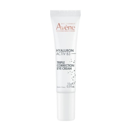 AVENE Hyaluron Activ B3, 24ωρη Κρέμα Ματιών, Αντιγήρανση, 3282770394313