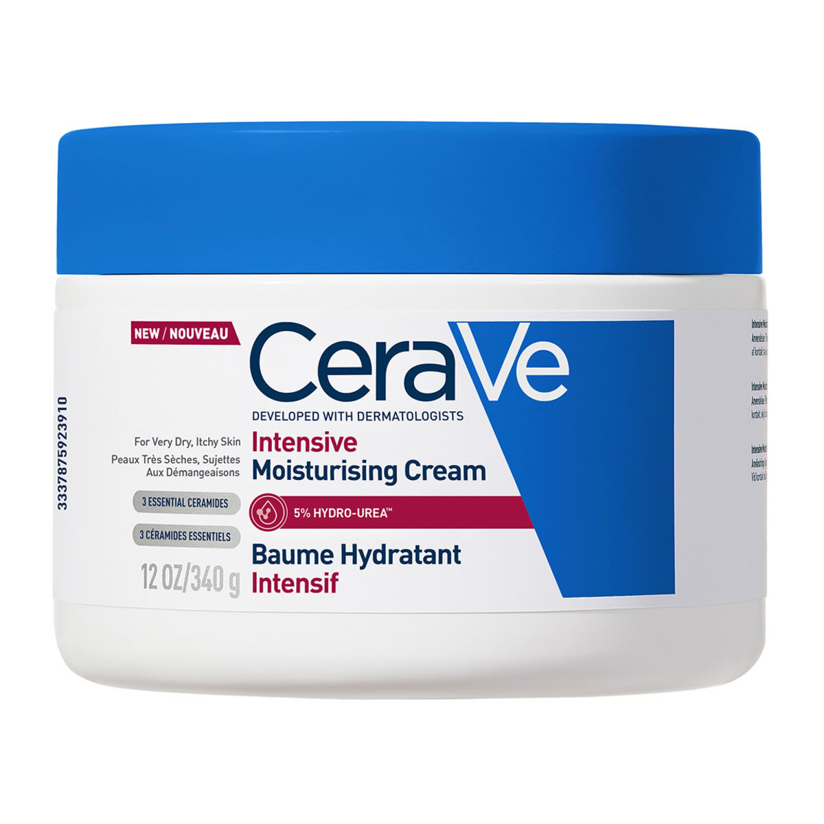 3337875923880_1 CeraVe Intensive Moisturizing Cream, Ενυδατική Κρέμα Για Το Πολύ Ξηρό Δέρμα Με Κνησμό, 3337875923880