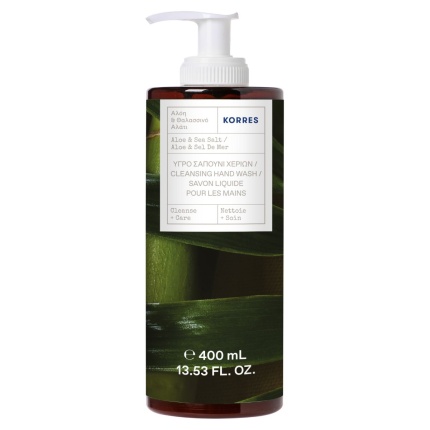 KORRES Αλόη & Θαλασσινό Ααλάτι Υγρό Σαπούνι Χεριών 400ml
