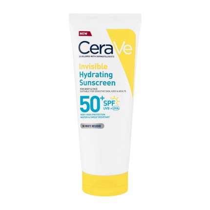 CERAVE Invisible Hydrating SPF50+ Αντηλιακό​ για Πρόσωπο και Σώμα 75ml